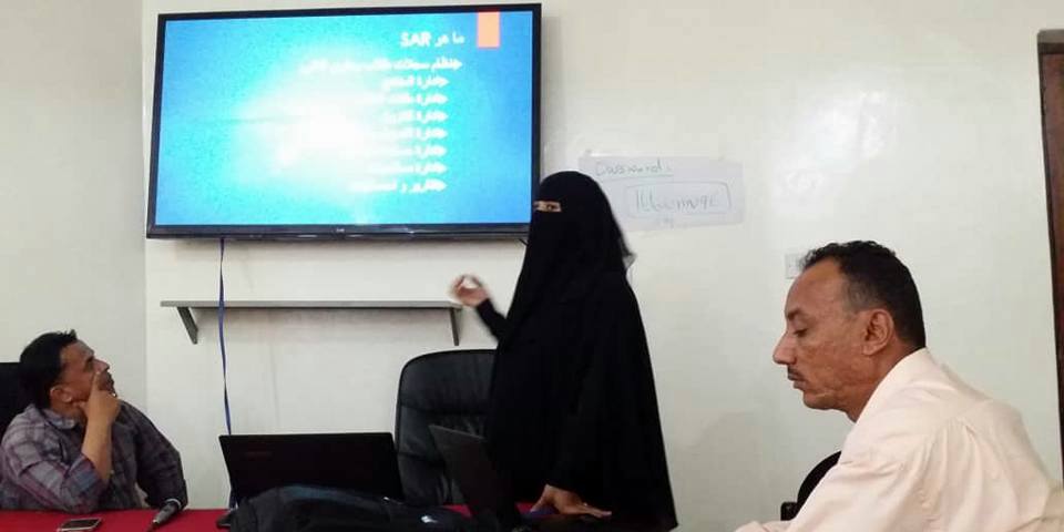 مركز تقنية المعلومات بوزارة التعليم العالي يطلع على مستوى تطبيق النظام الالكتروني بالجامعة